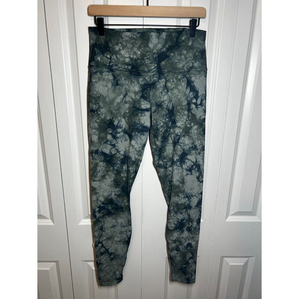 Lululemon Align High-Rise Leggings 28" Diamond Dye Light Sage Size 10
